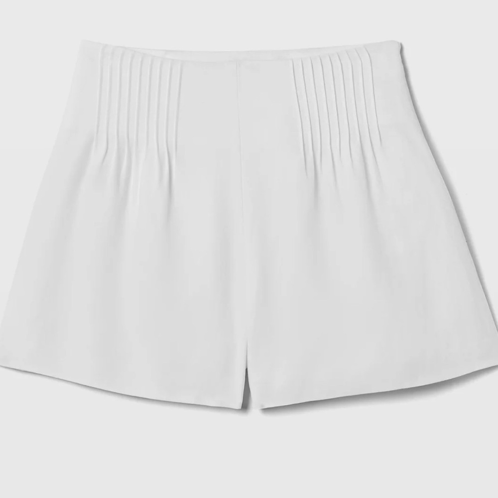 Club Monaco High Waist White Shorts